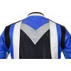 Violator Blue Premium Leather Motorcycle Jacket